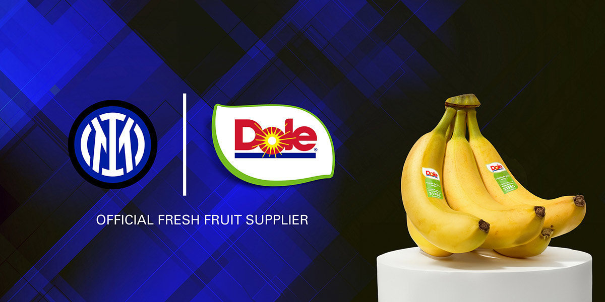 La frutta fresca di Dole continua a supportare FC Internazionale Milano